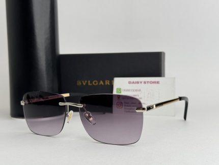 Bvlgari men's sunglasses, elegant design with protective lenses.