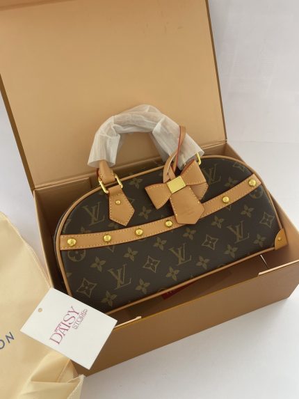 Çanta Luis Vuitton Trunk Bag për Femra in box, luxury designer handbag.