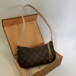 Louis Vuitton Multi Pochette handbag in box, monogram design.