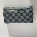Louis Vuitton checkered women's wallet, elegance and style.