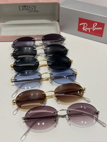 Assorted Ray-Ban sunglasses showcasing unique style and protection.