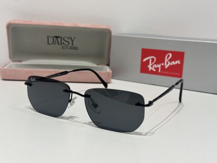 Ray-Ban sunglasses with case, stylish protection eyewear.