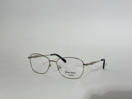 Elegant women's optical frames with sleek metal design.