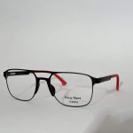 Skelete Optike Meshkuj, elegant black-red men's eyeglasses.