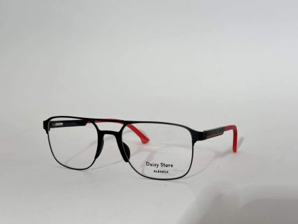 Skelete Optike Meshkuj, elegant black-red men's eyeglasses.