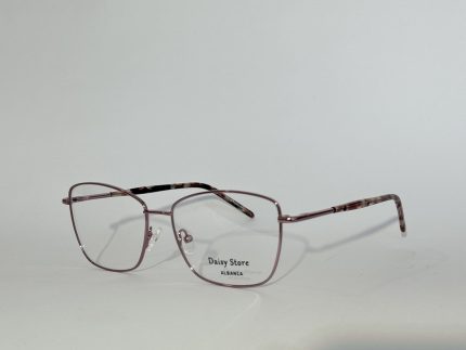 Women's elegant optical glasses with sleek metal frame.