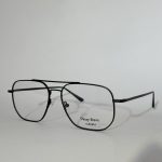 Men's optical glasses, stylish black frame, protective lenses.