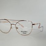 Women's stylish optical glasses with gold frame, Daisy Store Albania.