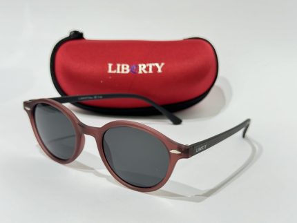 Syze Dielli Liberty Origjinale sunglasses with red case.