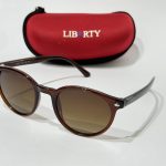 Syze Dielli Liberty Origjinale sunglasses with red case.