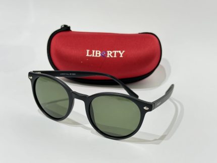 Syze Dielli Liberty Origjinale sunglasses with red case.