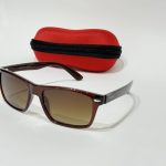 Syze Dielli Liberty Origjinale sunglasses with red case.