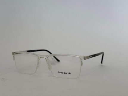 Skelete Optike Daisy Store stylish clear eyeglasses with black temples.
