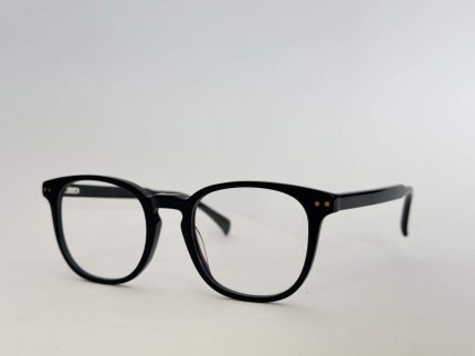 Women's black eyeglasses frame, stylish and comfortable design.