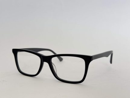 Women's black eyeglasses, stylish and comfortable design.